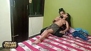 Wow! Juicy Skinny Desi Girlfriend Fucked By Indian Hunk!