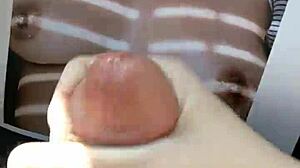 handjob tribute in car with cumshot