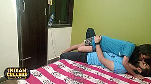 Wow! Juicy Skinny Desi Girlfriend Fucked By Indian Hunk!