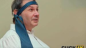 Latina wife fucks stranger for dirty hubby gift!