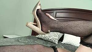 Charli Rose's stunning foot fetish video.