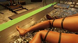 Latina Sucks Black Cock From Futanari