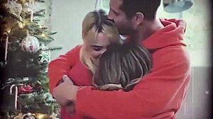 Bianca Burke and Alexis Tae in intense foster threesome with daddy and uncle.