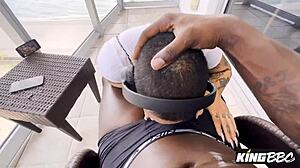 Short-Haired PAWG Gia Lovely Bounces On BBC