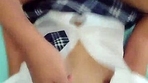 Rich student gets fucked in uniform