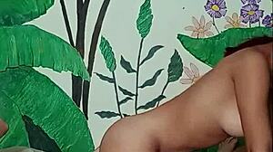 My stepbrother fucks me while stepfathers are next room