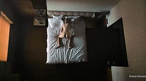 she says, 'i love myself in bed'