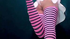 Bonneyuwu Drinks Her Own Urine from a Bottle in Homemade Video