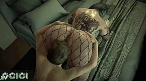 check out this halloween cunnilingus in 3d