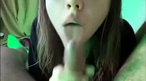beautiful young teen girl sucks small dick on snapchat in forest during spring break