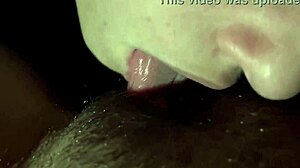 my stepsister greedily eats my hairy pussy