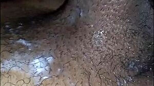 Throwback Darkchocolatebarbie Receives Facial After Sloppy Blowjob On Big Black Cock