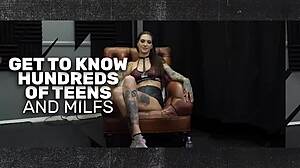 latina babe gets hard gangbang and sloppy creampie in group session