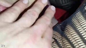 crazy guy in pantyhose fucks shaved stepsister anal