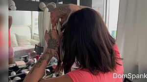 How to turn cute girl into spanking model full video 😏