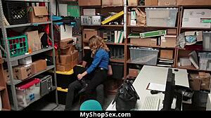 Thief Guy Meets MILF Officer's Seductive Demands