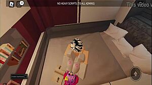 Hanging Out With My Friend On Roblox