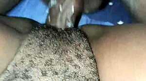 gentle fuck and cum inside wet pussy missionary