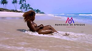 Intense homemade sex with sister's ebony friend