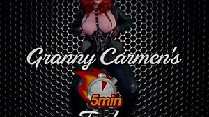 Wow, Granny America's Fourth Of July Orgasms!