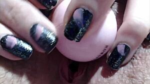 Homemade clit orgasm compilation