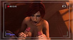 i saw asuka kazama's threesome