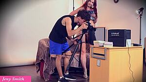 I invited a photographer for earrings and naked pics.