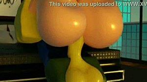 Lucky newbie in the condo gets some fun