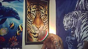 behind the scenes of porn shoot maxxx loadz stroking