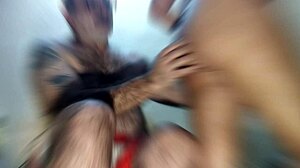 Third Fuck Of The Day - Young Latina Giving Lover Pussy Creampie In Doggystyle!