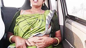 beautiful indian maid car ride telugu conversations