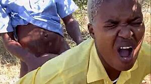 Monster cocks fuck bent-over pussies doggystyle, moaning, screaming, cum on ass compilation.