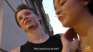 Hunt4k Skinny Babe Erica Black Needs A Lot Of Cash, That's Why She Becomes A Slut