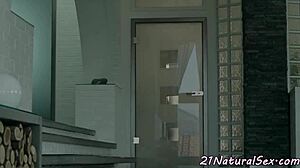 Smalltit European Beauty Cockriding In Glamour Missionary