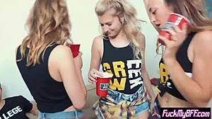 Sext Wild Tight Teen Gets Banged At Party