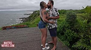 Aventura Do Casal Mattos Putaria Na Praia Grelona Da Anne Foda Molhada E Gozada Surpresa