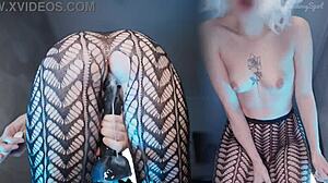 Petite blonde takes bbc like a pro fake cum creampie