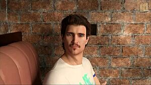 Erotic brunette ass game leap of faith