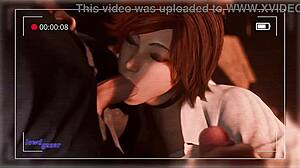 i saw asuka kazama's threesome