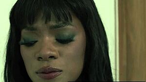 Humiliated Ana Foxxx watches ex-husband bust facial on August Skye