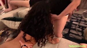 Massive Orgy Fuck Party Girls Suck Fuck Cum