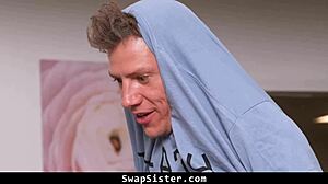 Stepsisters Allow Their Weird Stepbrothers to Pound Them in Hardcore Group Orgy with Cowgirl and Doggystyle Positions