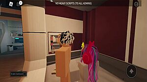 Hanging Out With My Friend On Roblox