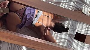 First rough anal sex shakes legs in orgasm for 18yo teen model.