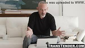 redhead shemale khloe kay dicked and blasted with cum this ts beauty enjoys every moment with that dick inside of her sweet hole