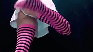 Bonneyuwu Drinks Her Own Urine from a Bottle in Homemade Video