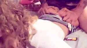 Cheating wife milf gets bred during selfie snapchat session