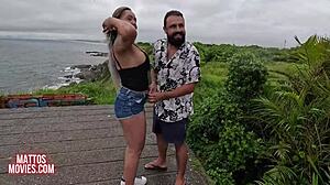 Aventura Do Casal Mattos Putaria Na Praia Grelona Da Anne Foda Molhada E Gozada Surpresa