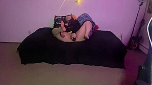 Thick Goth Pawg Pounds Rides Bbc Dildo