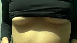 18 year old stepsister plays with my cock